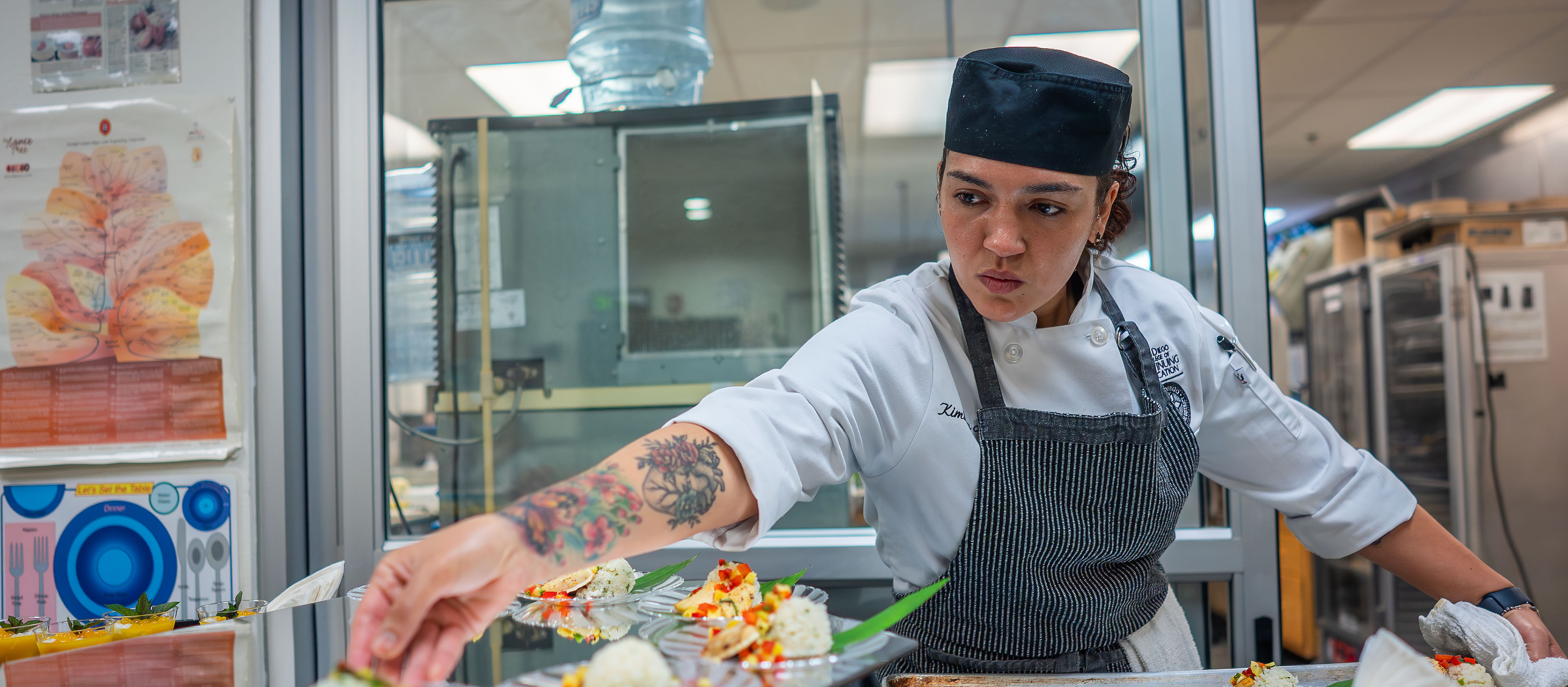 SDCCE Culinary Student