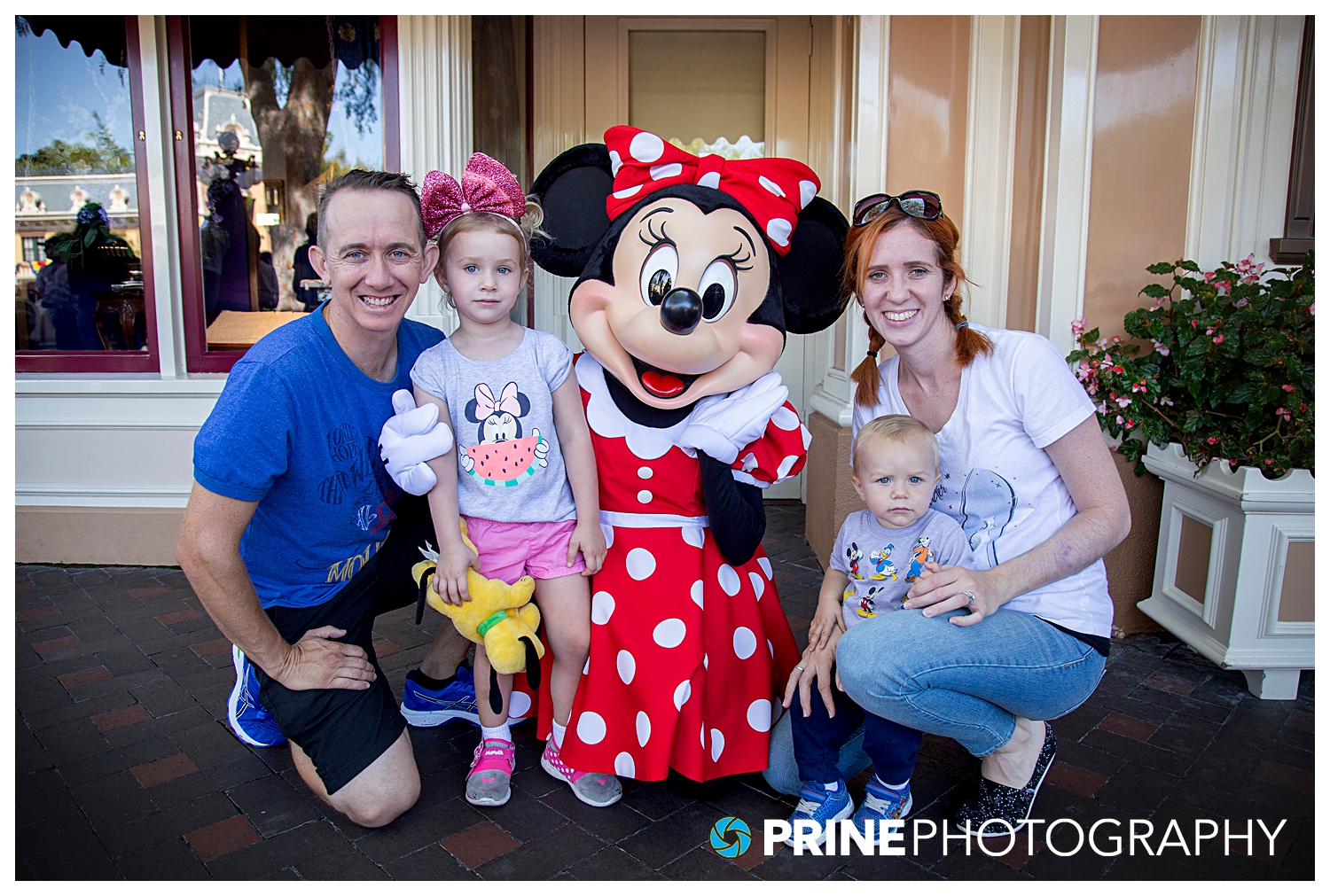SDCE Student Michael Prine on family trip to Disneyland