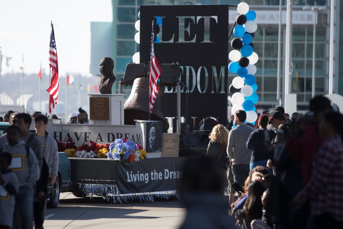 San Diego Continuing Education’s Welding Students Design Float for Annual Martin Luther King Jr. Parade held in Downtown, San Diego