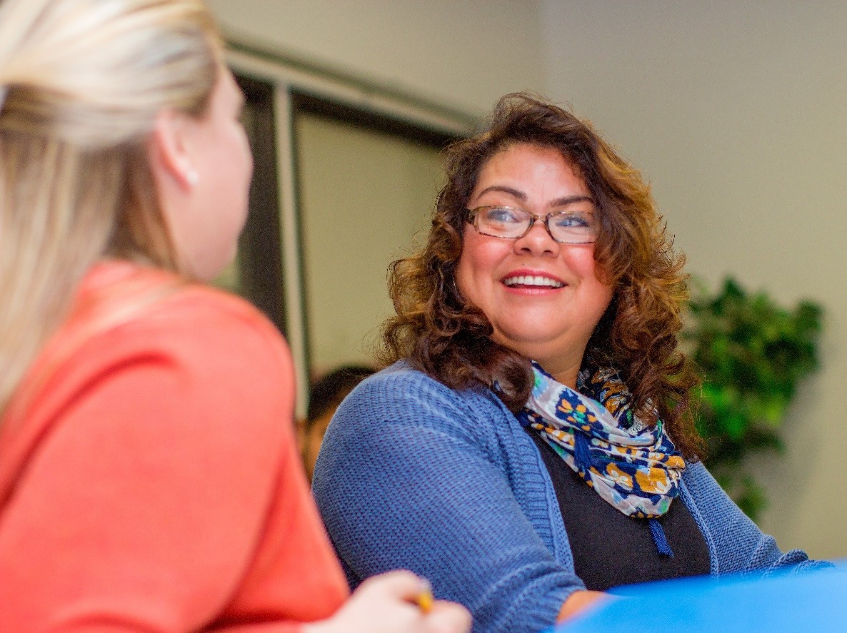 SDCE Faculty and SDCE Student in High School Program